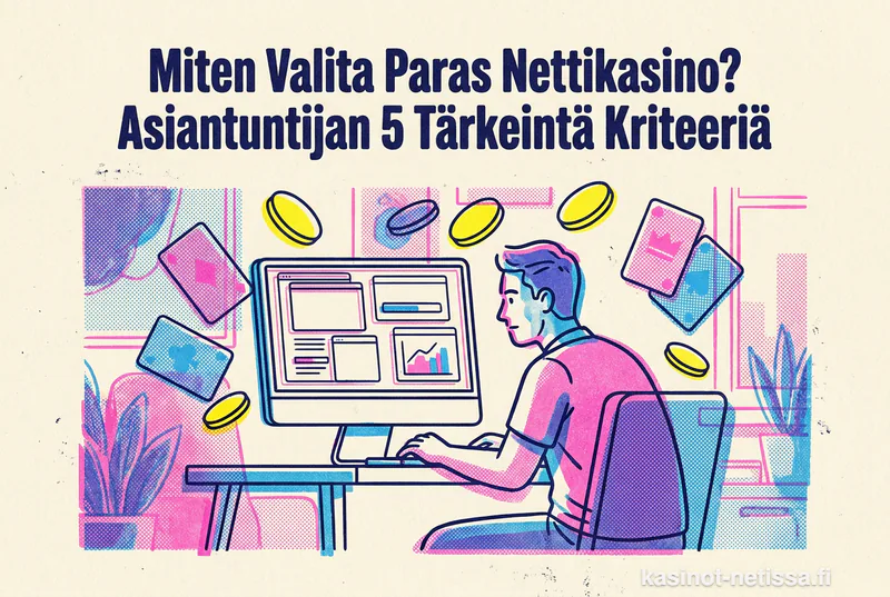 Miten Valita Paras Nettikasino? Asiantuntijan 5 Tärkeintä Kriteeriä
