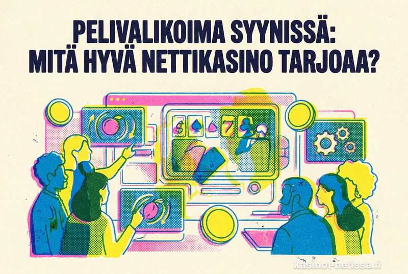 Pelivalikoima Syynissä: Mitä Hyvä Nettikasino Tarjoaa?